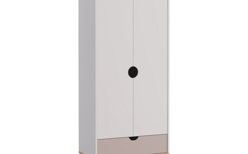 Шкаф 2-х дверный "BARNEY PINK"