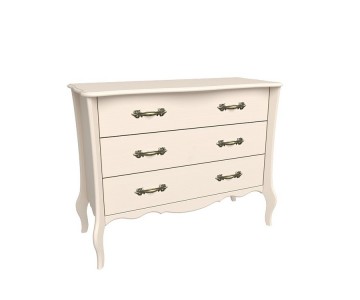 Комод "Лебо" с 3 ящиками бежевый воск Комод "Лебо" с 3 ящиками бежевый воск