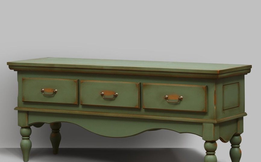 Тумба Бьёрт на высоких ножках под ТВ 1-18