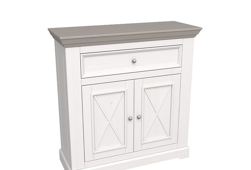 Комод для обуви Форест, 2 двери, 1 ящик с полками