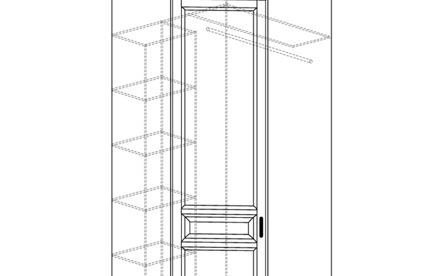 Шкаф угловой "Прованс" Шкаф угловой "Прованс"