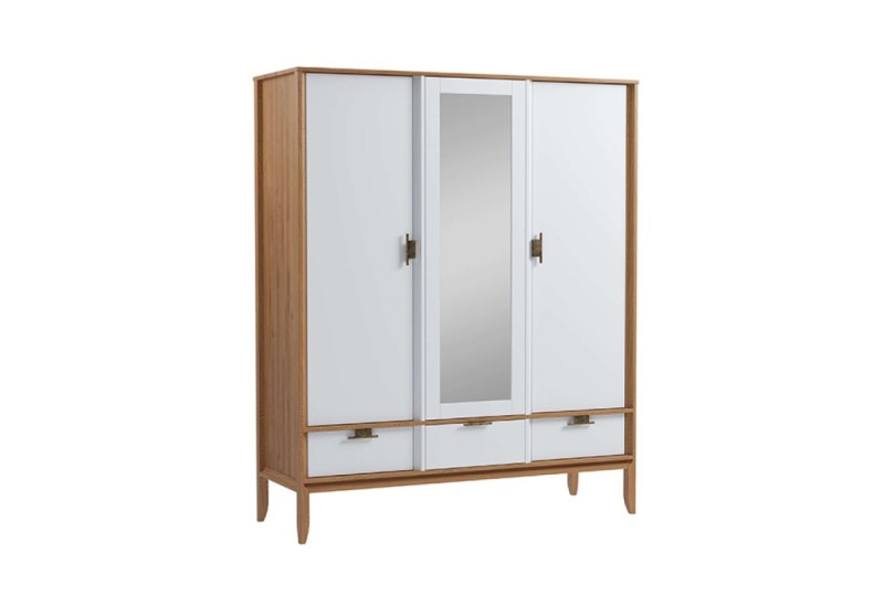 Шкаф 3-х дверный Бридж с зеркалом