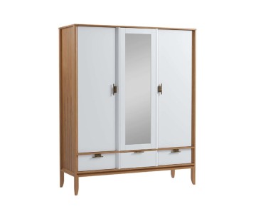 Шкаф 3-х дверный Бридж с зеркалом
