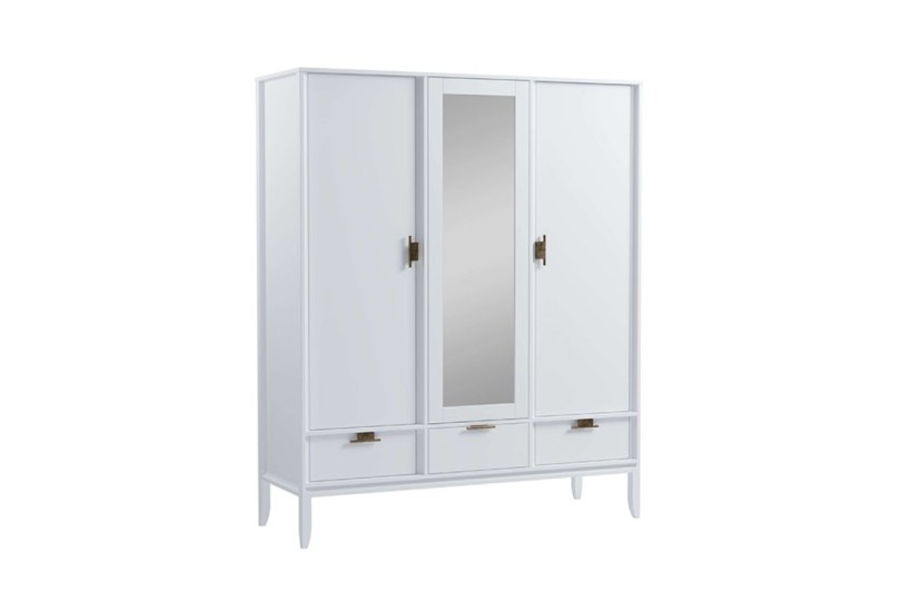 Шкаф 3-х дверный Бридж с зеркалом