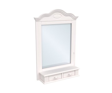 Зеркало Синди белый воск Зеркало Синди белый воск