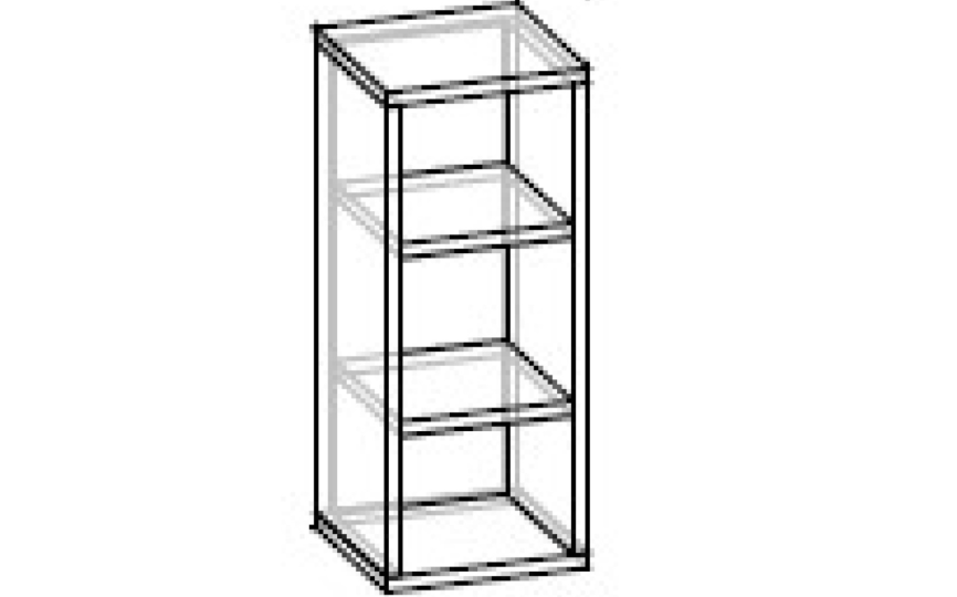 Полка навесная Смарти Софт НП2