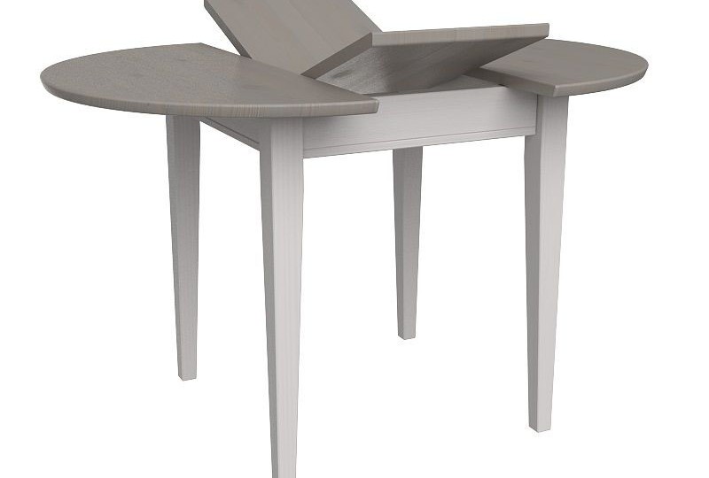 Стол обеденный Форест круглый раскладной 90-125