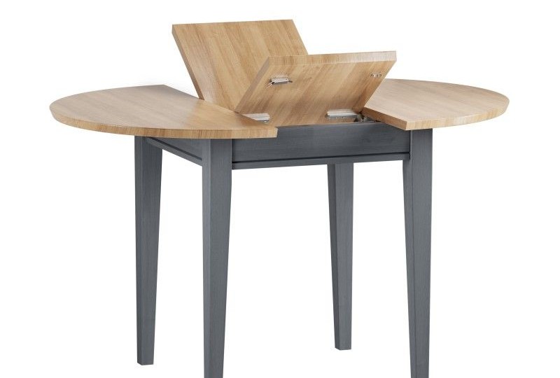 Стол обеденный Форест круглый раскладной 90-125