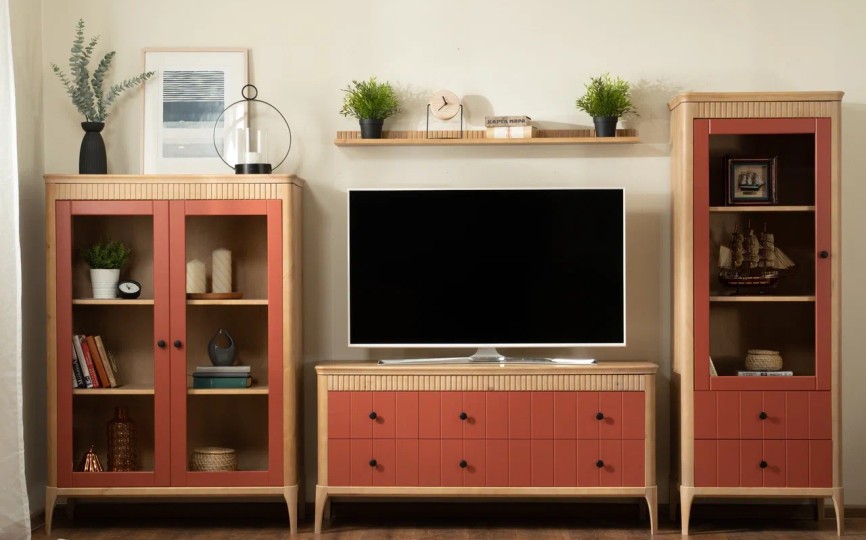 Сервант Грета №4 двухдверный