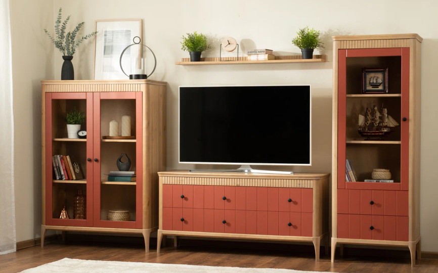 Сервант Грета №4 двухдверный