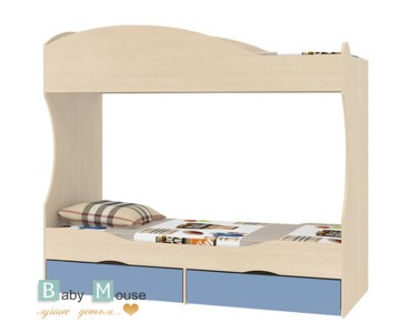 Кровать двухъярусная Дельта №20 (спальное место 190х80) Кровать двухъярусная Дельта №20 (спальное место 190х80)