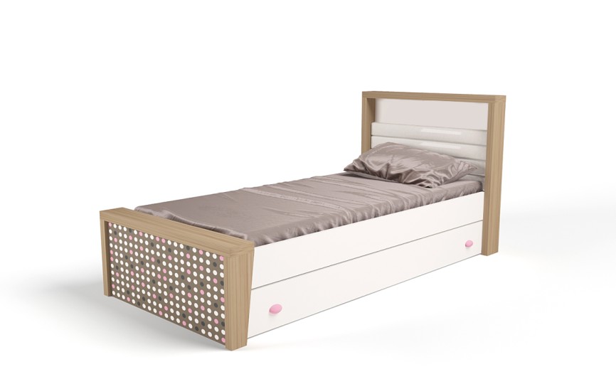 Кровать №3 MIX (розовый или голубой) 