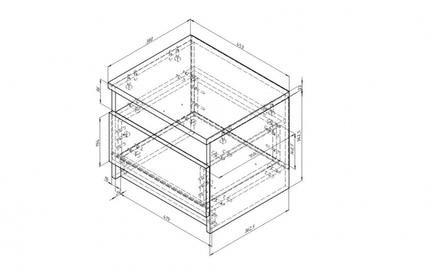 Тумба ДЕЛЬТА Next 24.05