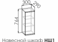 Шкаф навесной Смарти Софт НШ1
