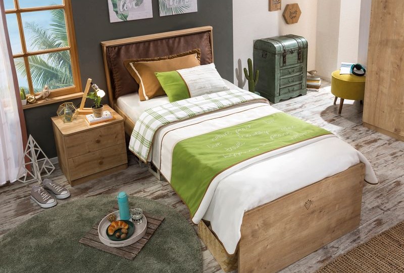 Кровать  (100x200 см) Mocha