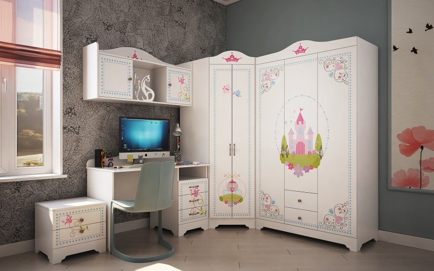 Детская комната Синдерелла №3