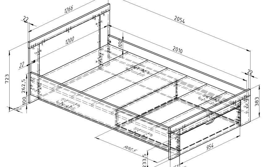 Кровать Дельта Сильвер-19.02
