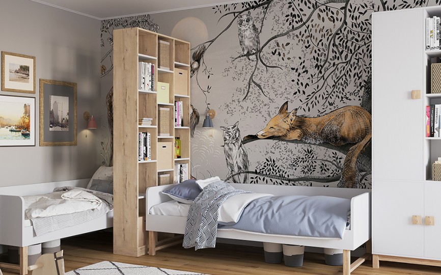 Детская комната для двоих "Два плюс Два" В гостях у сказки Детская комната для двоих "Два плюс Два" В гостях у сказки