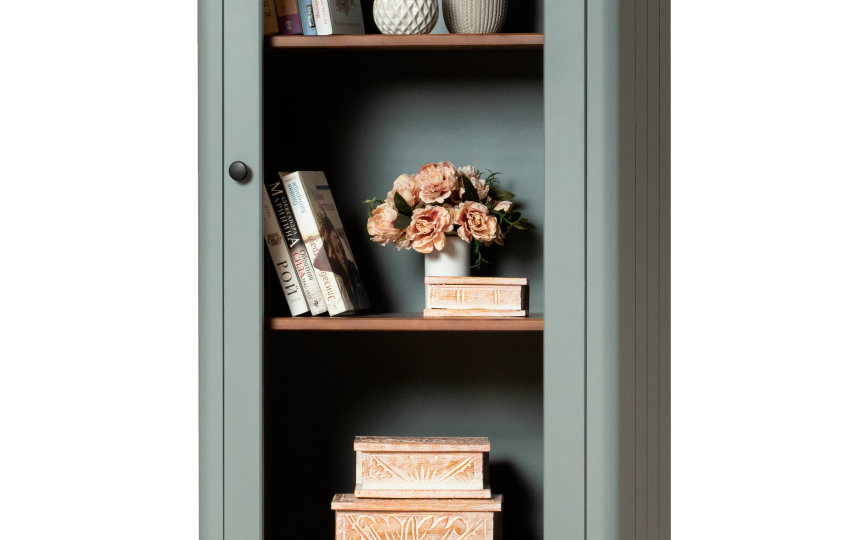 Сервант Грета №6 однодверный высокий