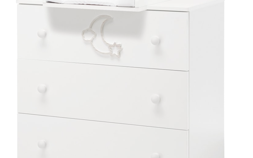 Тумба Erbesi Moon (Мун) со съемной пеленальной доской