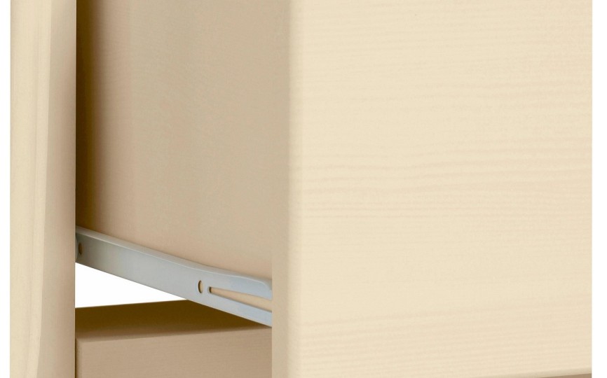 Комод "Лебо" узкий 5 ящиков бежевый воск Комод "Лебо" узкий 5 ящиков бежевый воск