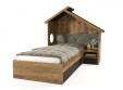 Кровать Домик с тумбой, без мягкой спинки