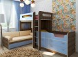 Кровать-чердак 24 + низкая кровать 13/53 + кровать-чердак 9