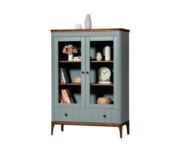 Сервант Грета №7 двухдверный с ящиком