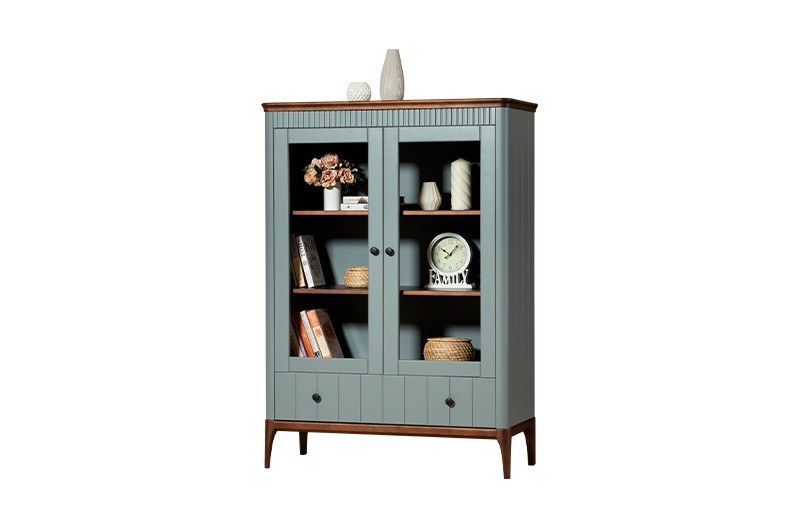 Сервант Грета №7 двухдверный с ящиком