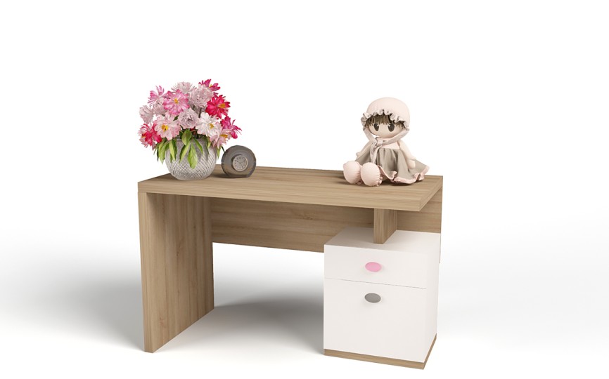 Стол письменный MIX BUNNY розовый