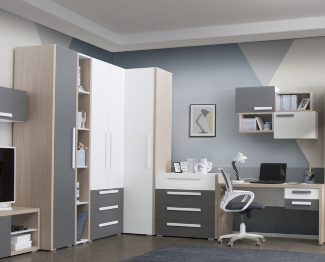 Шкаф угловой Оксфорд ШУ