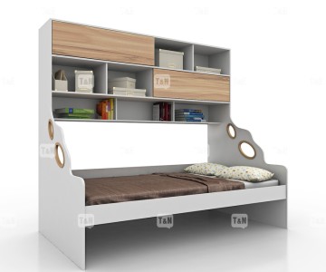 Кровать с надстройкой Pinny Oak (T&N)