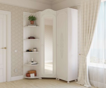 Набор мебели для прихожей Ассоль № 2 Белый   