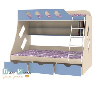 Кровать двухъярусная "Дельта №20/01" Кровать двухъярусная "Дельта №20/01"