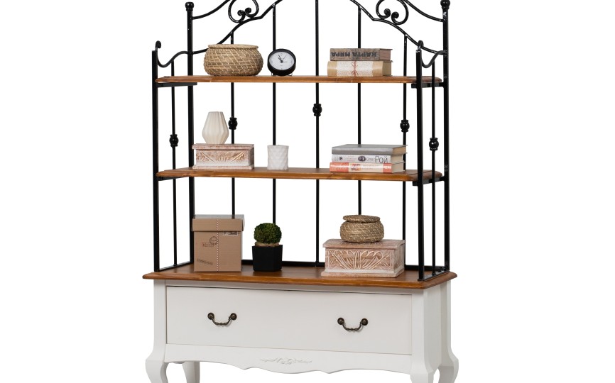 Тумба Ари-Прованс №8+Стеллаж