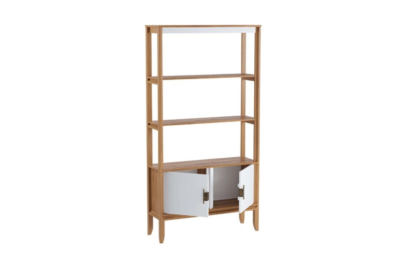 Стеллаж Бридж сквозной широкий, 2 двери