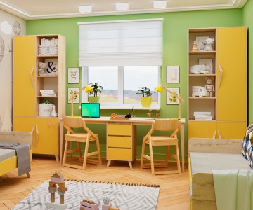 Уголок школьника "Два плюс два" Теплая компания