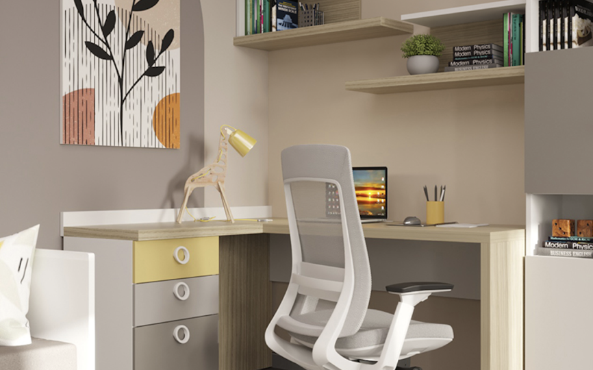 Стол прямой с угловым модулем Смарти Софт 