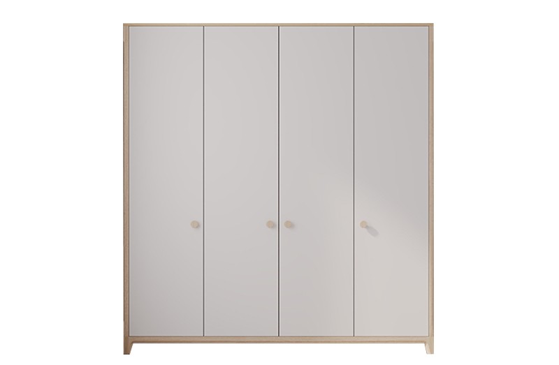 Шкаф 4-х дверный Амбер 10