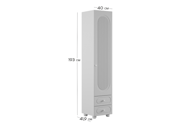 Шкаф однодверный Милана Шкаф однодверный Милана