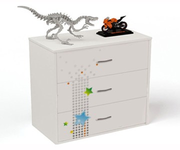 Комод "Sport" белый для мальчика Комод "Sport" белый для мальчика