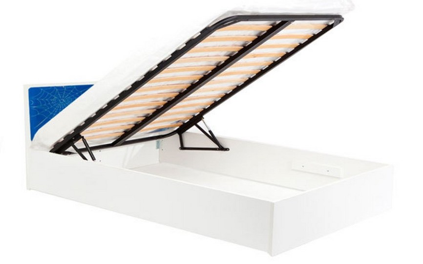 Кровать для мальчиков "Человек паук" с подъемным механизмом, 190х120 см 