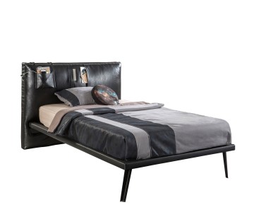 Кровать "Dark Metal" 200х120 см, DM-1302 Кровать "Dark Metal" 200х120 см, DM-1302