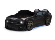 Кровать-машина EVO "Camaro" объемная черная глянцевая