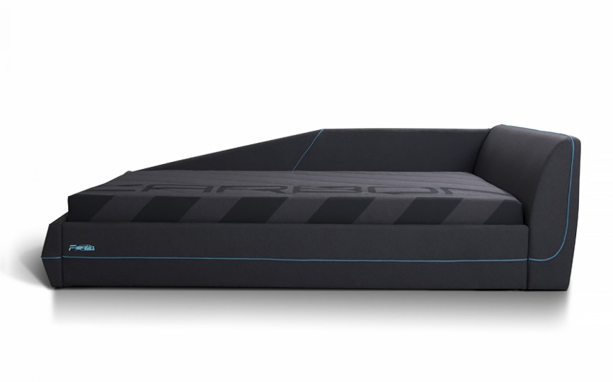 Кровать "Карбон" с подъемным механизмом и матрасом