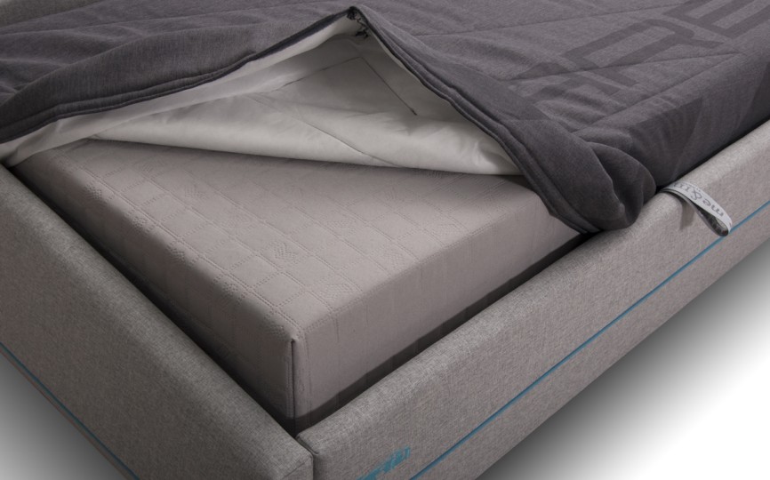 Кровать "Карбон" с подъемным механизмом и матрасом