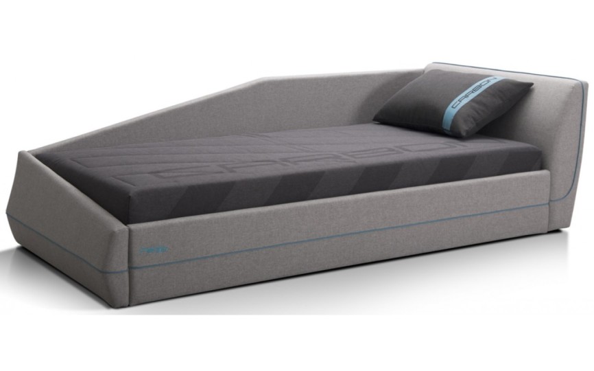 Кровать "Карбон" с подъемным механизмом и матрасом