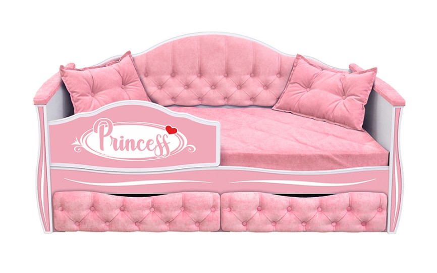 Детская кровать "Иллюзия" 190 с двумя ящиками  