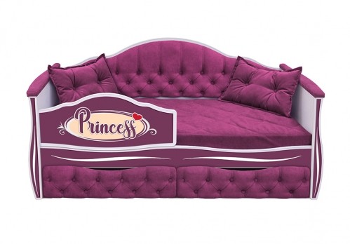 Детская кровать "Иллюзия" 190 с двумя ящиками  