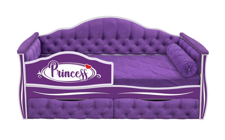 Детская кровать "Иллюзия" 190 с двумя ящиками  